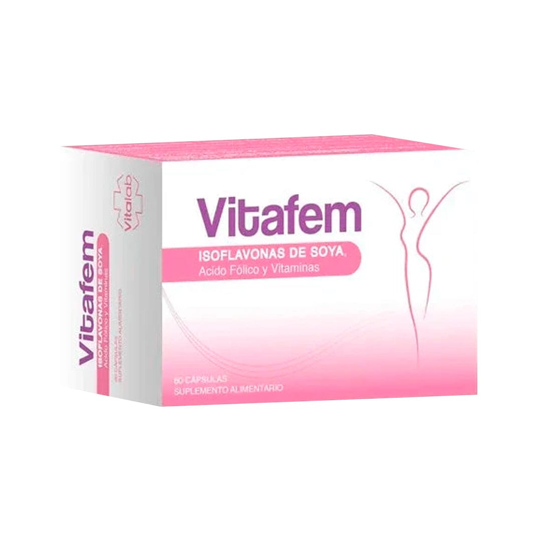 Vitafem "Isoflavonas de Soya" x 60 capsulas Farmex-Pluxee-Persistente